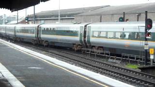Irish Enterprise Class 201 (233) Leaving Connolly Station HD