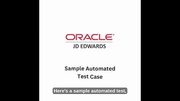 TestArchitect APP - SAP and Oracle demo
