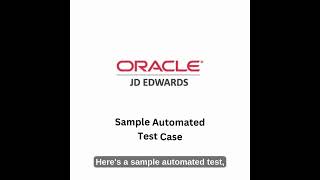TestArchitect APP - SAP and Oracle demo