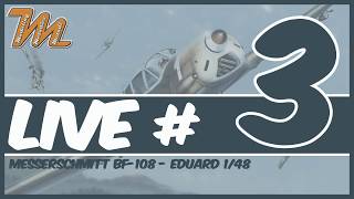 1/48 Messerschmitt Bf-108 Taifun - Eduard - scale model build log day 3