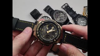 How to change strap band of Casio GShock GSteel GST-S100G using JaysAndKays Metal Adapters