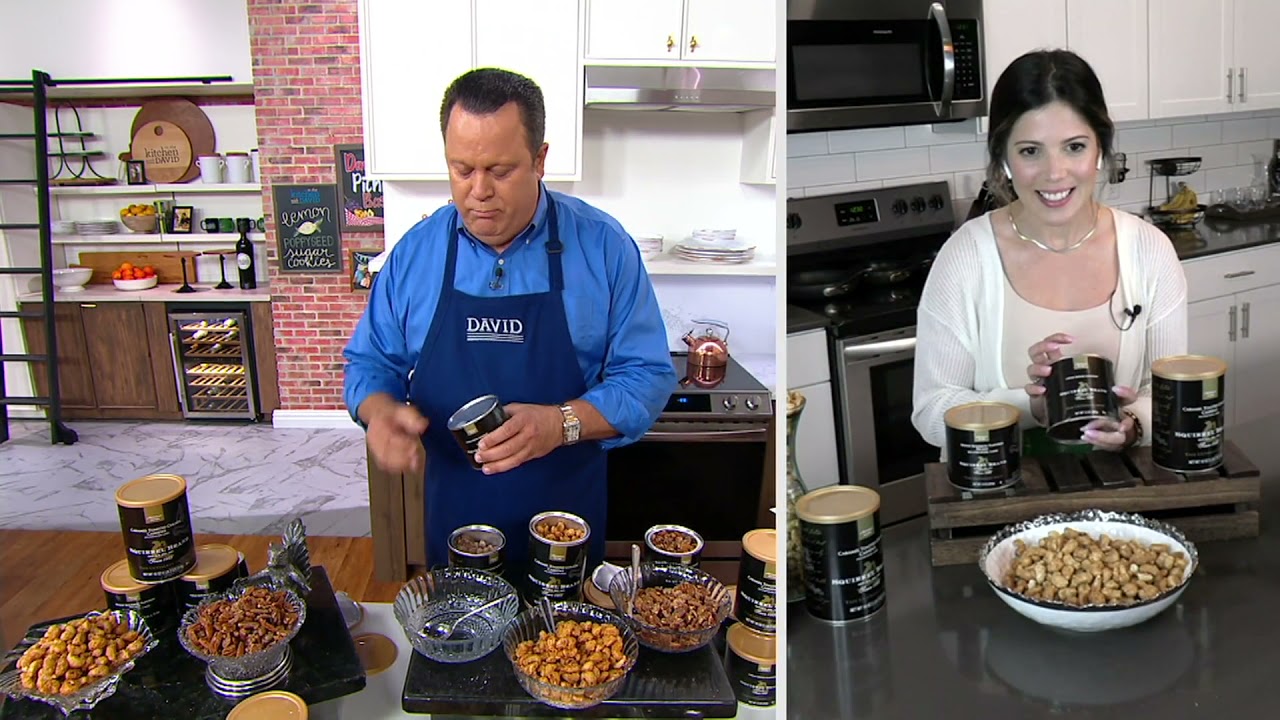 Squirrel Brand (3) Cans Roasted Nut Assortment on QVC