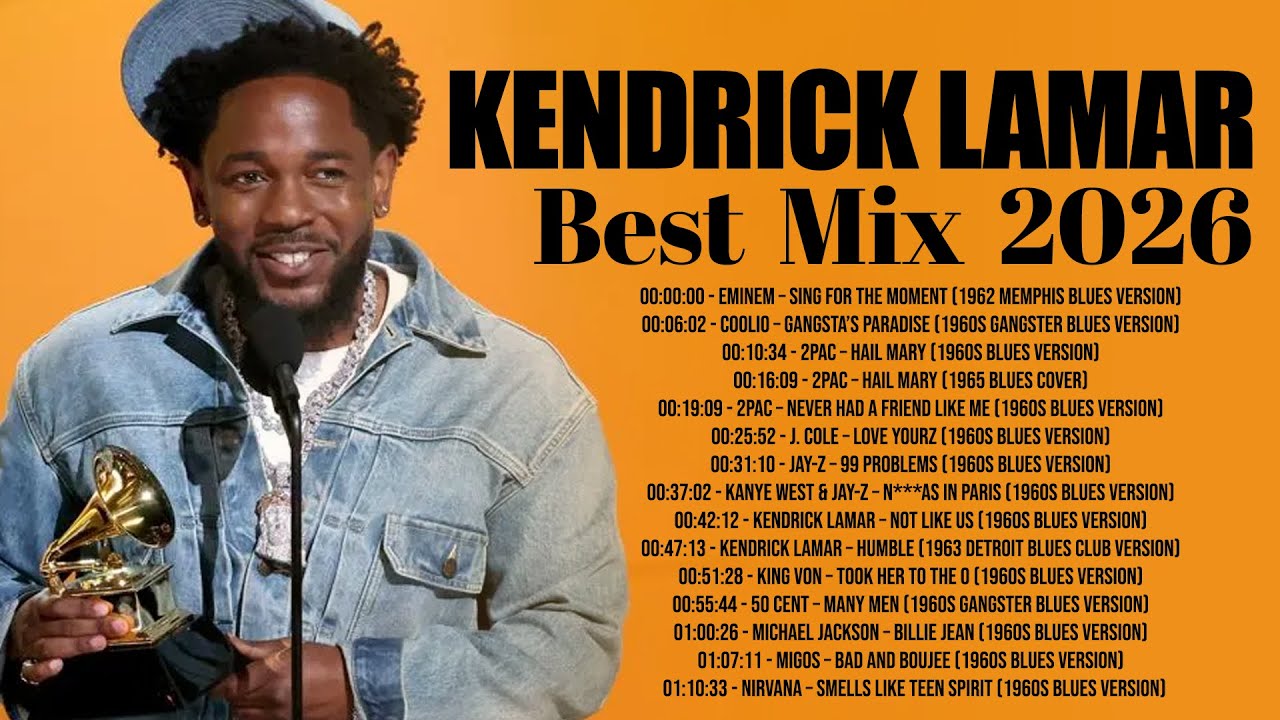 25 Minutes Of Chill Kendrick Lamar (SEAMLESS TRANSITIONS)