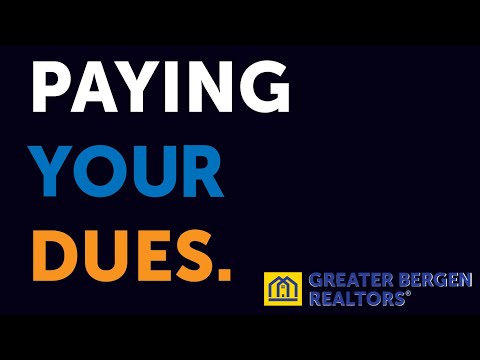 How to pay your annual membership dues