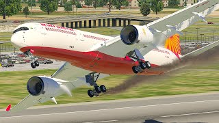 Top 3 Most Dangerous Landing From Airbus Airplane | X-Plane 11