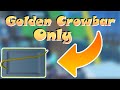 GOLDEN CROWBAR ONLY CHALLENGE / ROBLOX Dead Slate