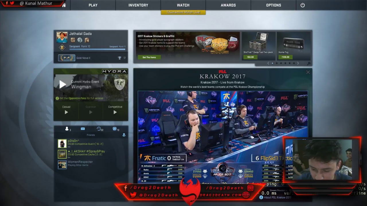 Counter-strike Global Offensive Test Stream - YouTube