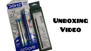 Unboxing drawing pencils and mechanical eraser | NR Fun Art