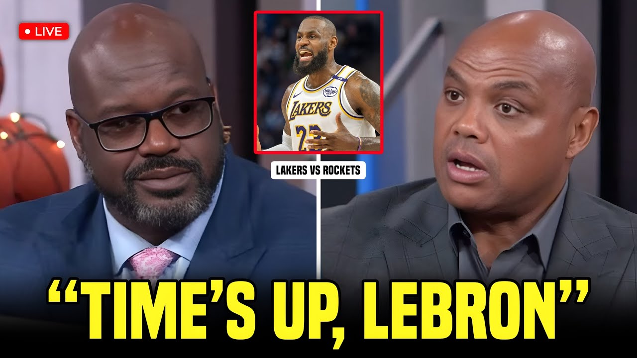 Shaq and Barkley Drop a BOMBSHELL on LeBron’s Lakers Future After Game Against Rockets!