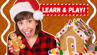 Let's Bake Gingerbread! | How to Bake Christmas Holiday Cookies for Kids | Baking with Bri Reads!