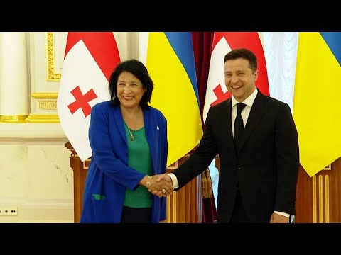 საქართველოს პრეზიდენტის ვიზიტი უკრაინაში