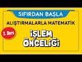 İşlem Önceliği - SIFIRDAN BAŞLA 3. DERS - Şenol Hoca