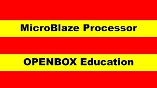 The MicroBlaze Processor