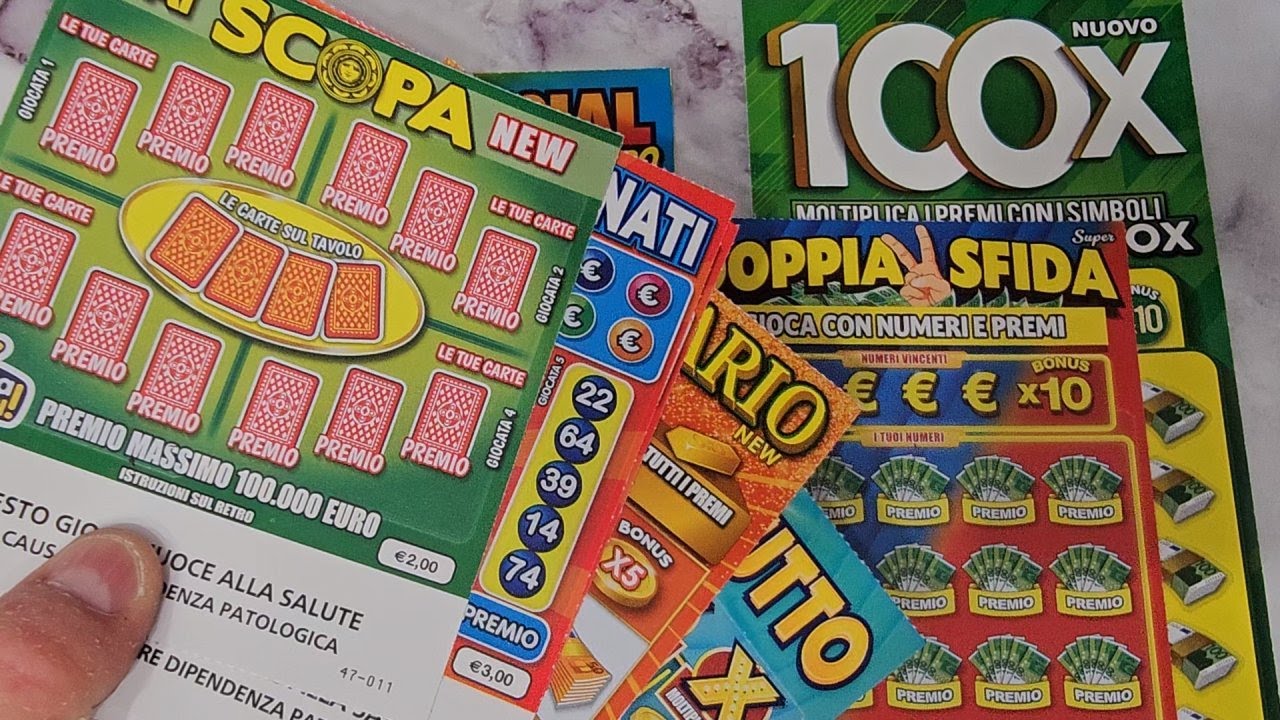 Gratta e Vinci con fai scopa, doppia sfida e... - YouTube