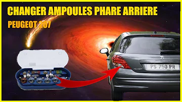 Quel ampoule pour feu arrière 207 ?