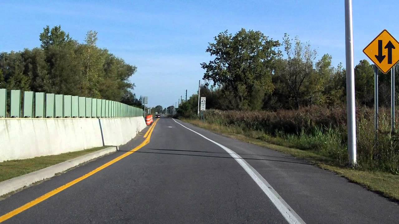 Rouses PointLacolle Border Crossing (US 11) northbound YouTube