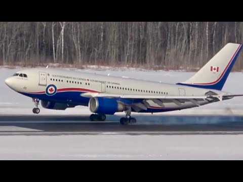Farewell 15001! Last RCAF Airbus CC-150 Polaris White Livery Visit - Québec City (YQB)