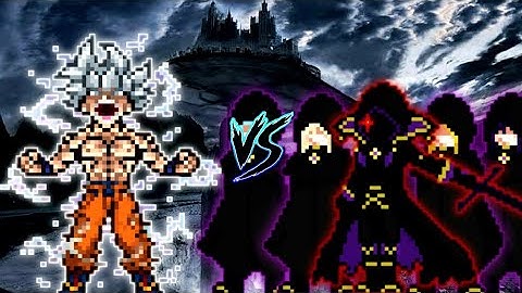 Son Goku DBS V7 OP (all form) VS Cid Kagenou V5 OP in Mugen