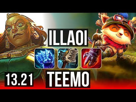 ILLAOI vs TEEMO (TOP), 69% winrate, Comeback, KR Diamond