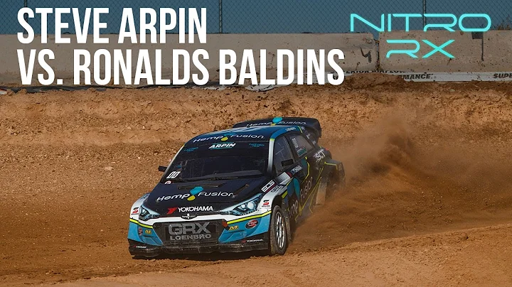 Steve Arpin vs. Ronalds Baldins | Nitro Rallycross Battle Bracket Round 3 Day 1