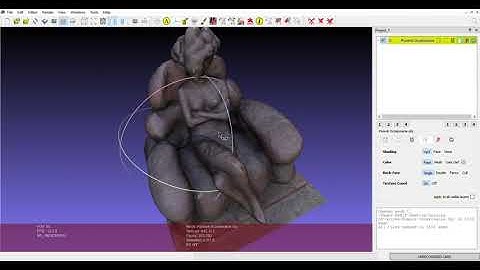 Scanning 3D MeshLab