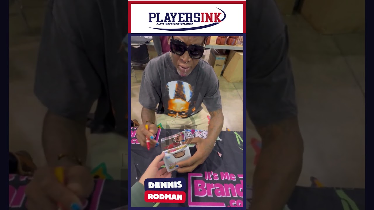 Dennis Rodman NBA Autograph Signing | Presented by It's Me Brands & PIA Authentications 