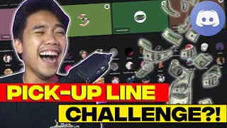 THE PICK-UP LINES CHALLENGE....