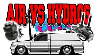 AIR RIDE VS. HYDRAULICS Whats the best Mini Truck suspension Air Ride Vs Hydraulics Everything You Need To Know The Bottom Line