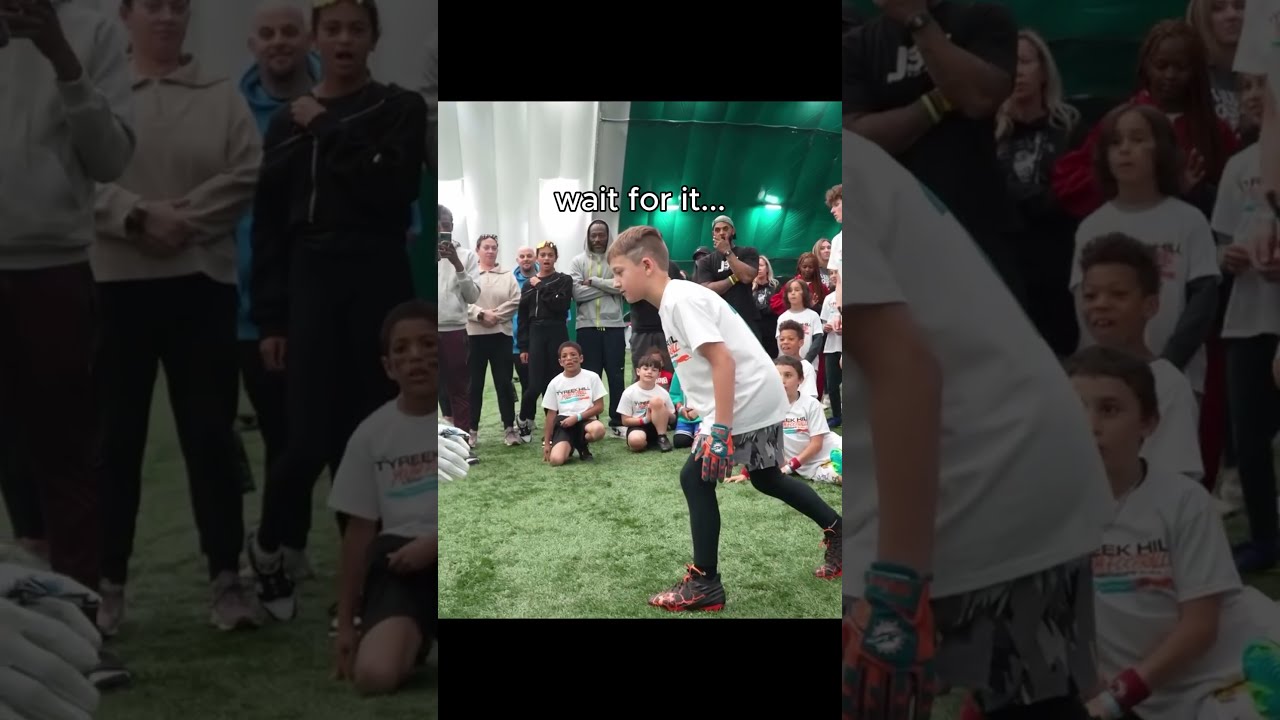 Kid Ankle Brakes Tyreek Hill 