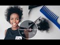 Trimming Natural Hair at Home