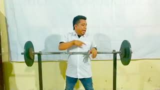 Toni belok kiri#angkat beban#angkat besi#