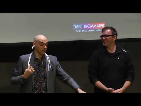 Dan Trommater Keynote Speaker uses rope magic to teach empathy