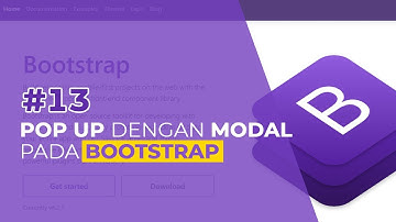 Tutorial Bootstrap #13 Membuat POP UP dengan Modal pada Bootstrap