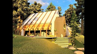 CONCEPTUAL DESIGN OF TINY HOUSE | WALKTHROUGH | LUMION
