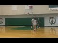 Kelly Olynyk, Boston Celtics bigs get 1-on-1 work after practice