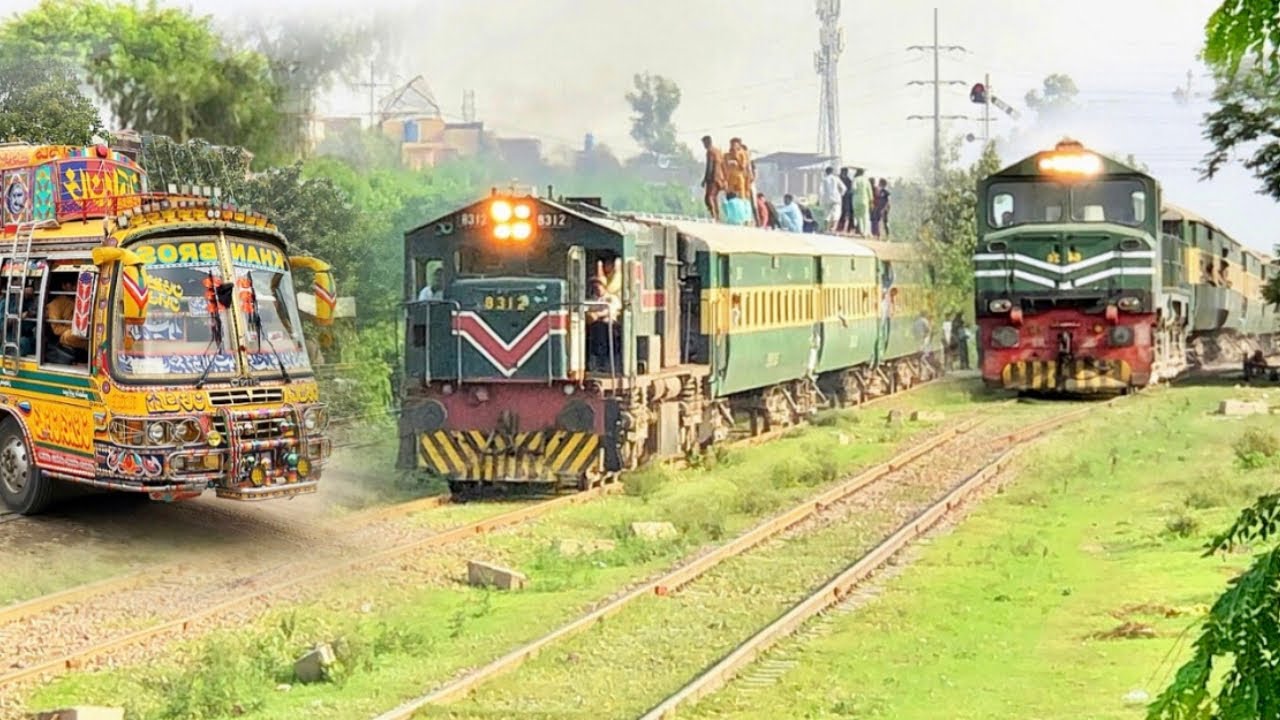 Trains of Shahdara Through Pass The Kala khatai Fatak