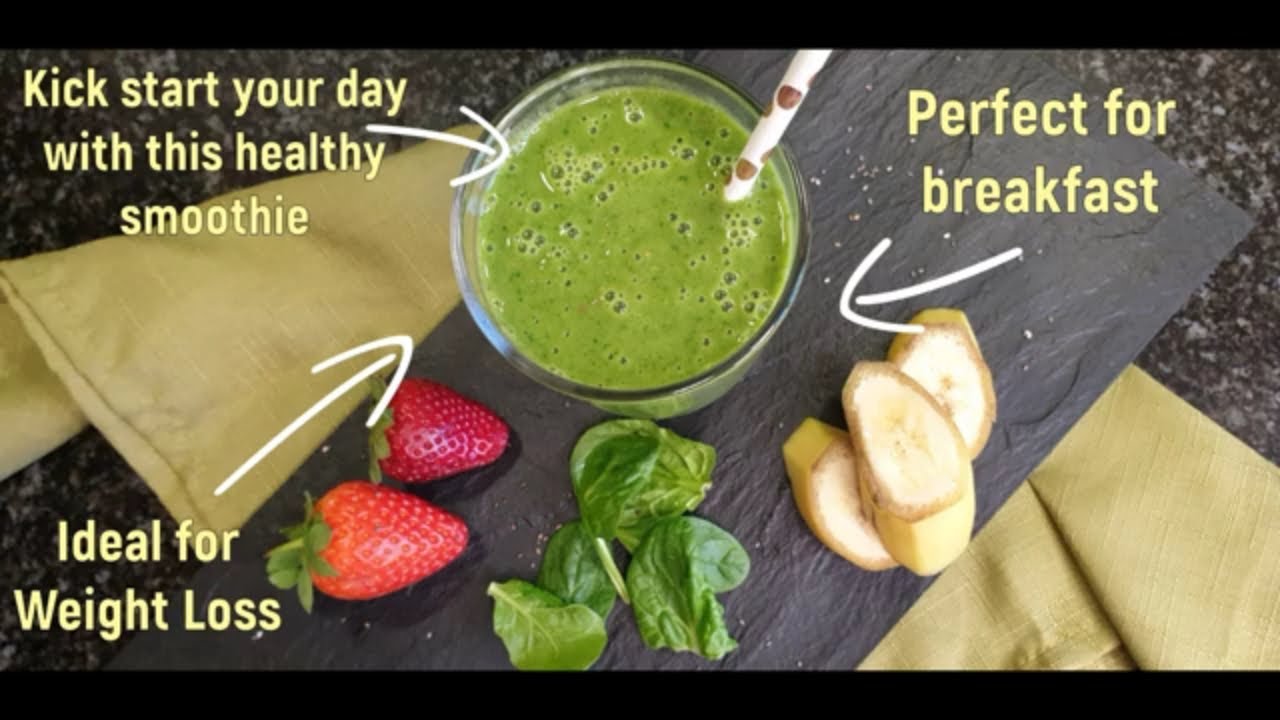 PLANTBASED GREEN SMOOTHIE RECIPE FOR WEIGHT LOSS Easy