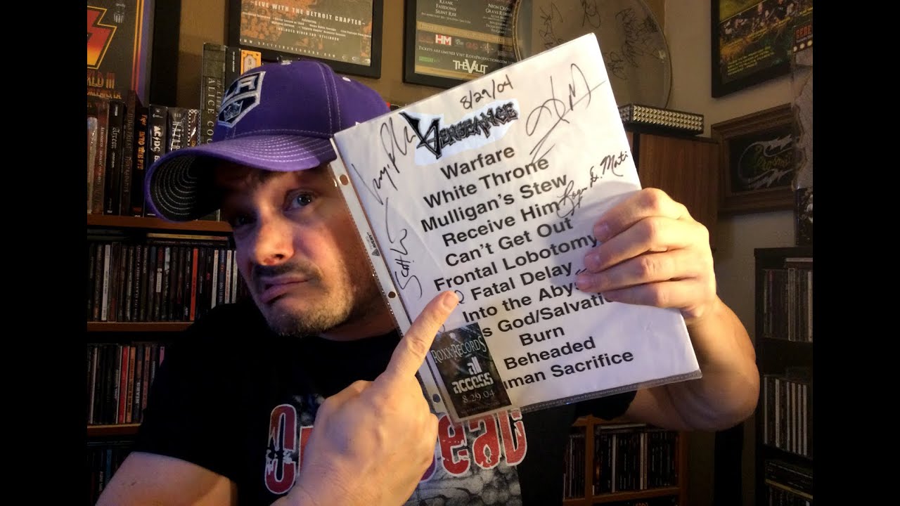 Memorabilia Minute 6 - Vengeance Rising / Once Dead | NoLifeTilMetal ...