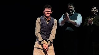Joe Locke 1st Night Sweeney Todd Curtain Call