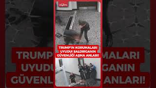 Trump'ı hedef alan saldırgan güvenlik güçlerini böyle aştı! #shorts #keşfet #trump #donaldtrump