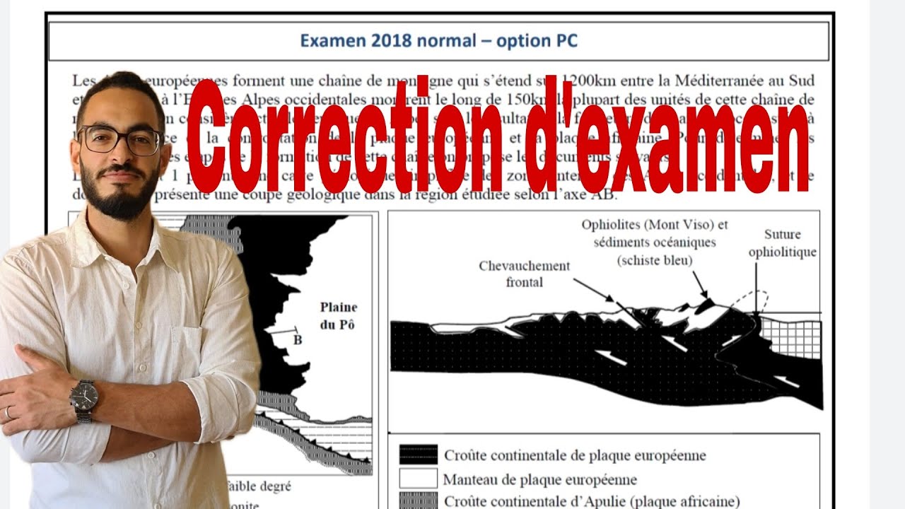Correction d'examen  2018 normal option pc. نصائح مهمة