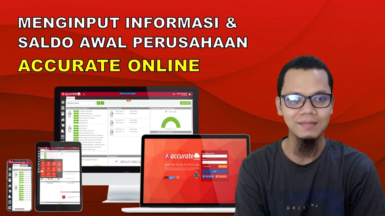 Accurate Online | Input Saldo awal dan Informasi Perusahaan di Accurate Online