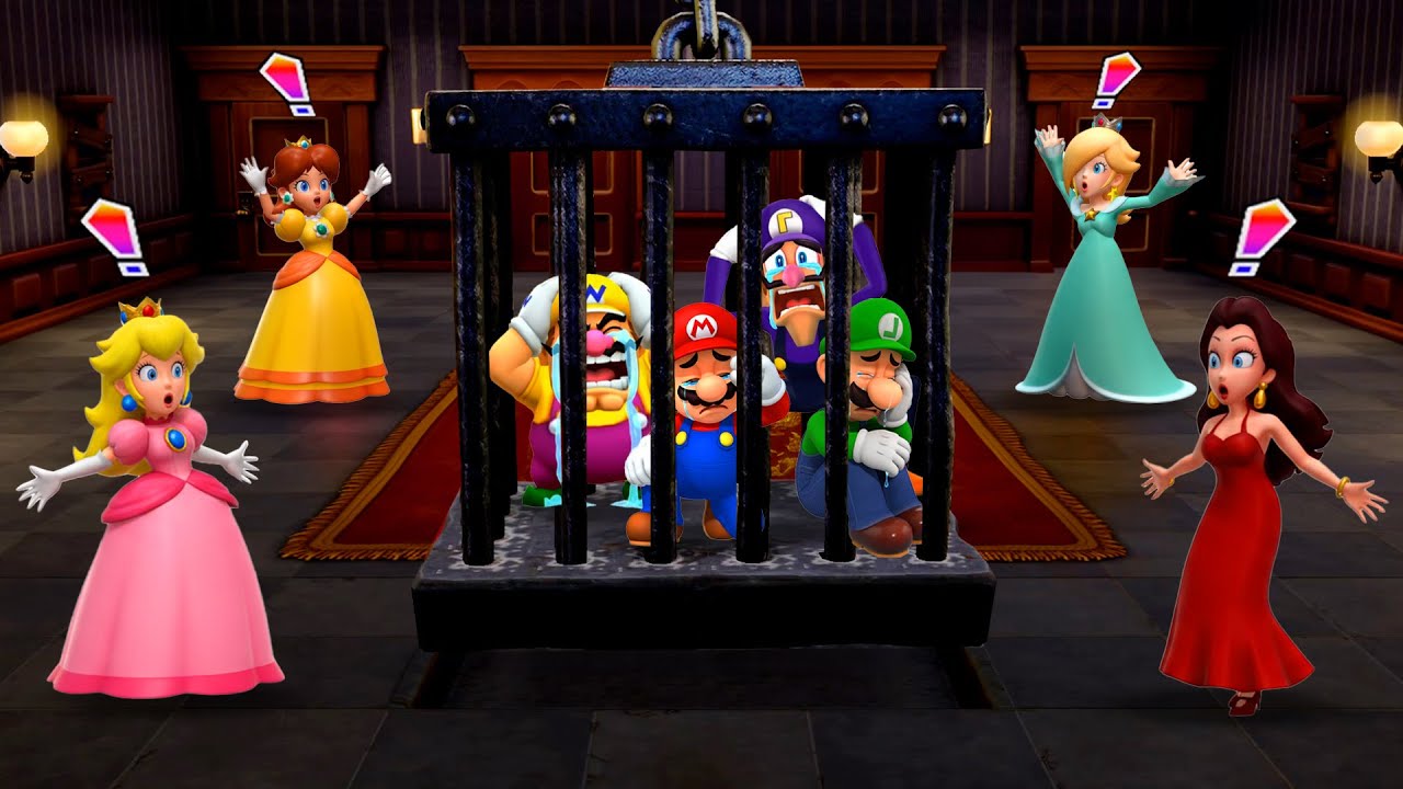 【スーパーマリオパーティ ジャンボリー】すべてのプリンセスと面白い時間 (CPU最強 たつじん) | Mario Switch