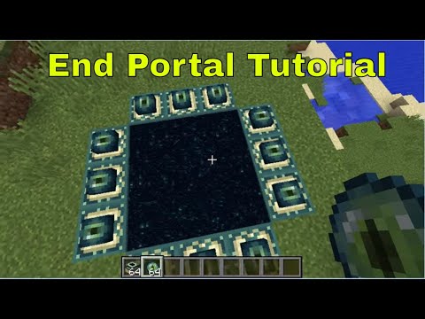 How to Make a End Portal in Minecraft (STILL WORKING  IN 2020)