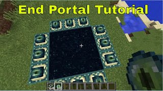 How To Make A End Portal In Minecraft Still Working In 2020
