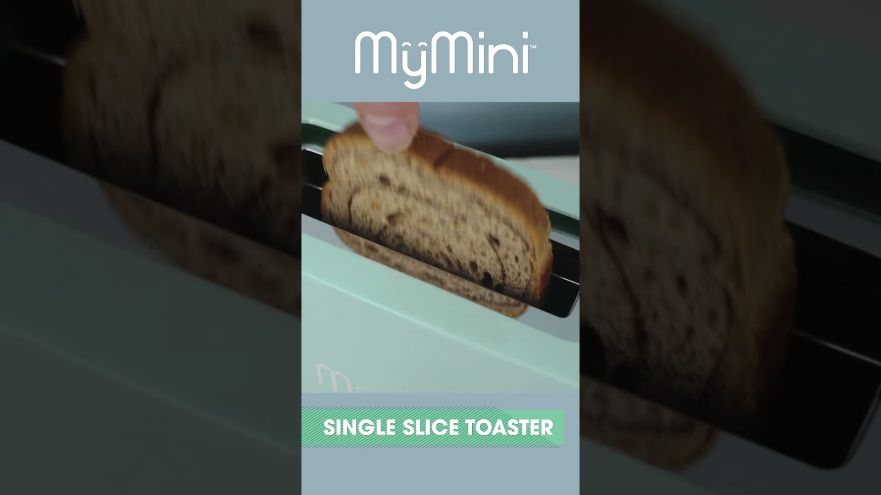 MyMini Single Slice Toaster Black
