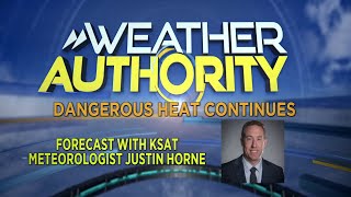 Excessive heat again today, with heat index values near 112