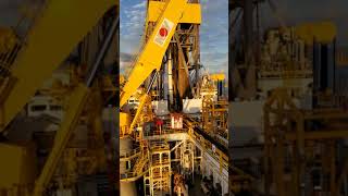 New school oilfield - running riser.