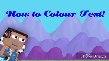 How to Colour Text~Growtopia