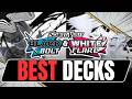 Best Black Bolt &amp; White Flare Decks COMPILATION! | Deck Profile Shorts Compilation